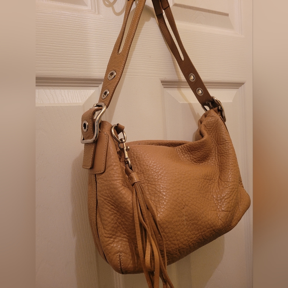 Coach genuine leather shoulder bag